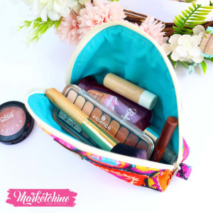 Make Up Bag-Patchwork-Colorful 1