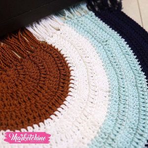 Macrame Carpet-Colorful 