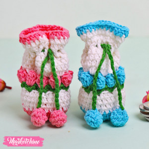 Crochet Coins Holder-Pink