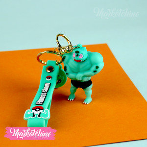 Silicone Keychain-Bulbasaur