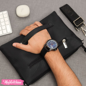 Leather Cross Bag For Men - Lacoste (Original Mirror)