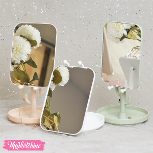 Acrylic Mirror&Organizer Multi Uses-Mint Green