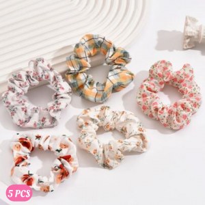 5pcs Women Ditsy Floral Casual Hair Band