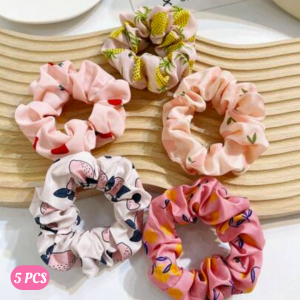 5pcs Ladies' Fruit Printed Hair Band