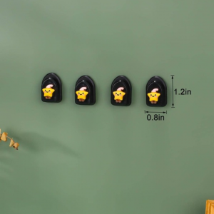 4pcs Duck Design Wall Hook