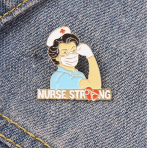 Nurse Design Brooch