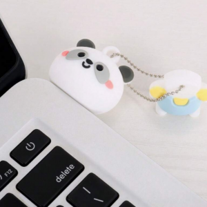 64G USB 2.0 Flash Drive With Silicone Cute Cat 