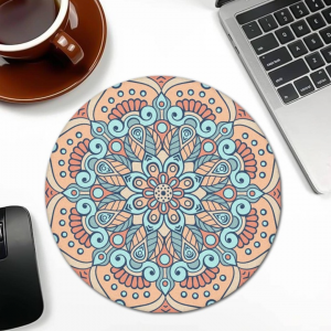 Flower Pattern Mouse Pad 1