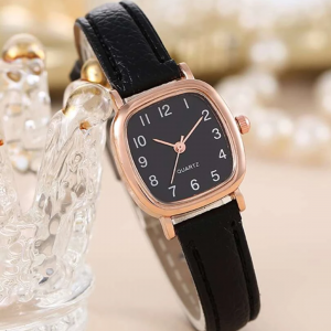 Minimalist Square Pointer Quartz Watch
