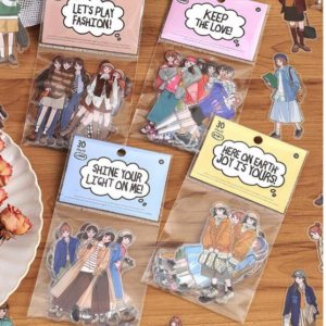 30pcs Figure Graphic Sticker