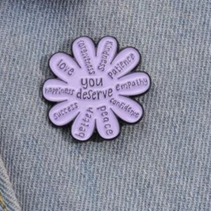 Flower Design Brooch