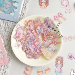 45pcs Cartoon Graphic Random Sticker