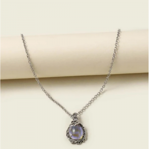 Water Drop Charm Necklace Women's Fashion Necklace