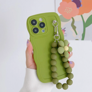  Wave Edge  With Beaded Lanyard Cover Iphone 13