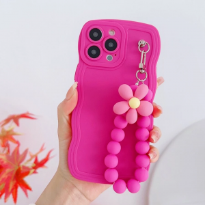 Wave Edge 3 With Beaded Lanyard Cover Iphone 14  Pro Max 