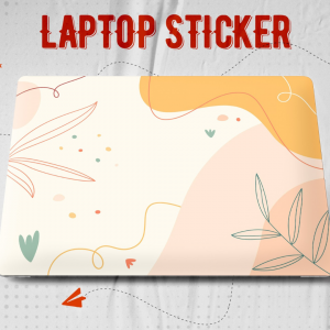  Cover Laptop Sticker-Light Background-15.6 Inch