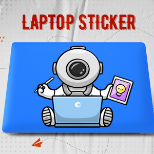  Cover Laptop Sticker-Astronaut -15.6 Inch