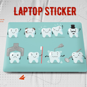  Cover Laptop Sticker-Dentist-15.6 Inch