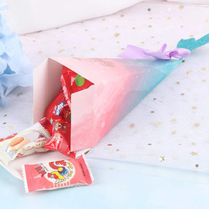  1 Pc Mermaid Design Paper Gift Box