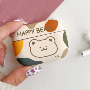 Cute Bear Print Case  AirPods 3
