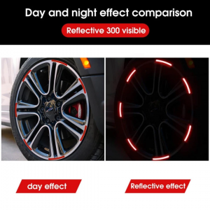 20 pcs Car Reflective Wheel Sticker