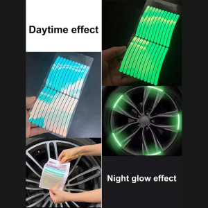 20 pcs Car Wheel Reflective Sticker