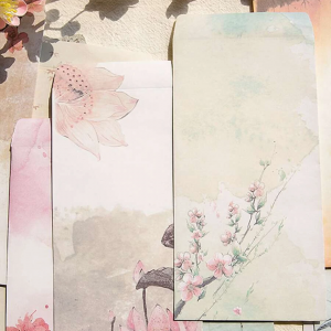 1 pc Flower Print Random Gift Card