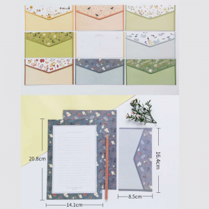 1 Pc Plant Print Random Gift Card