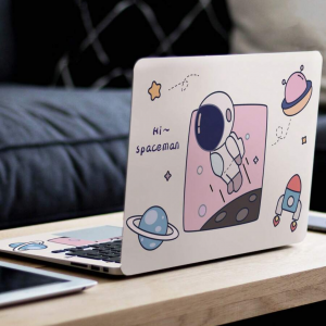 1 pcs Astronaut Pattern  PVC Laptop Sticker  (15.6-16 Inch ) 
