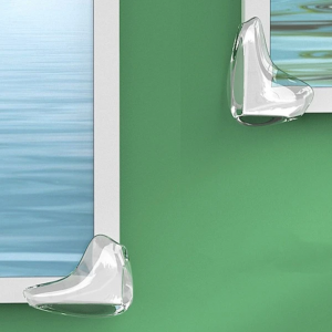 4pcs Clear Anti-Collision Angle Cover