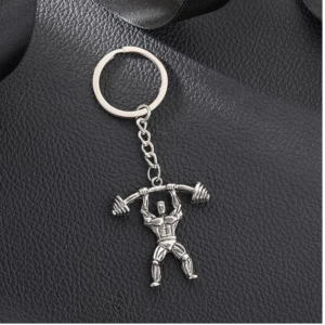 Strong Man Muscle Shaped Keychain 