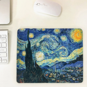 Mouse Pad With Starry Sky Pattern 