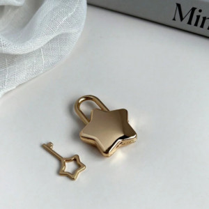 1Pc Random Of Pentagram Shaped  Star Lock