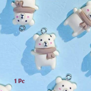 Cartoon Bear Shaped DIY Pendant 