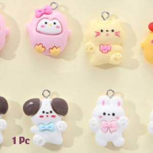 1pc Random Cartoon Animal DIY Pendant