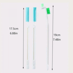 3pcs White Cleaning Brush Set Multi functional Kitchen 