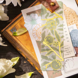 5pcs Metallic Pattern Random Bookmark