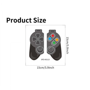 1pc Game Pad Print Switch Outlet Wall Sticker