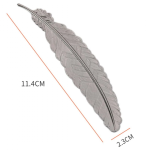 1pc Feather Design Random Bookmark
