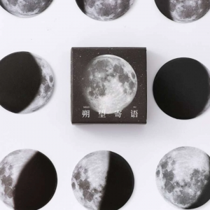 46pcs Moon Pattern Sticker