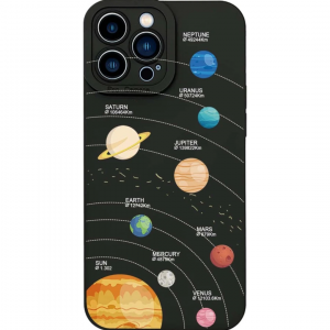 Planet Painted Cover Iphone 14