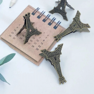 1pc Eiffel Tower Shaped Random Binder Clip