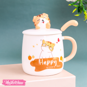 ceramic mug - happy 