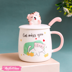 ceramic mug - cat miss you