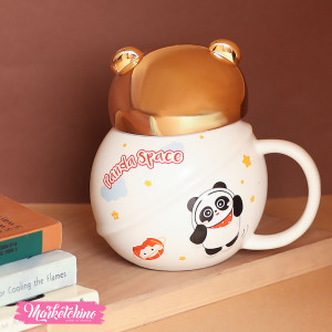 Ceramic Mug-White Panda 