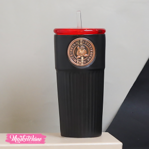 ceramic cup - black 