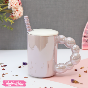ceramic mug - purple