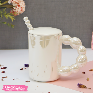 ceramic mug -off white
