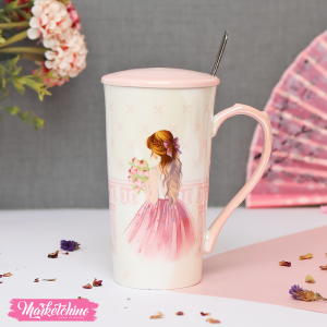 ceramic mug - girl 7