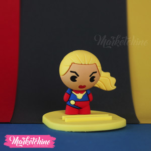 Mobile Stand-Captain Marvel-Yellow